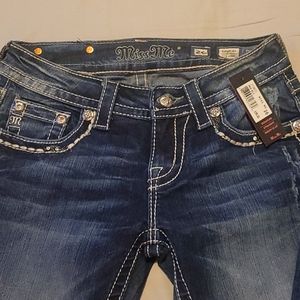 NWY MissMe straight leg size 26 jeans
